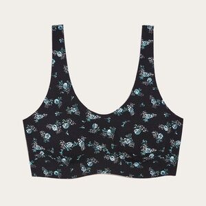 Anna Sui x Knix Floral Wireless Bra, size L